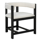 Christopher Knight Home - Lot de 2 chaises de salle à manger élégantes Bennett avec dossier incurvé
