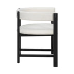 Christopher Knight Home - Lot de 2 chaises de salle à manger élégantes Bennett avec dossier incurvé