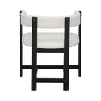 Christopher Knight Home - Lot de 2 chaises de salle à manger élégantes Bennett avec dossier incurvé