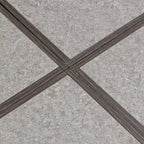 GDFStudio - Table Basse Ronde Industrielle Mason à 4 Pièces avec Rangement à 2 Niveaux