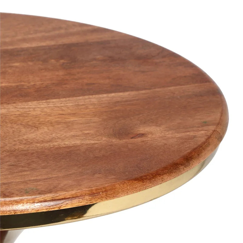 Table d'appoint en manguier et métal Christopher Knight Home