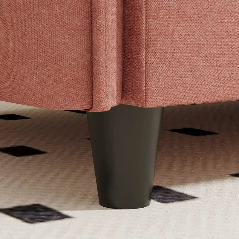 Christopher Knight Home - Canapé spacieux Benjamin 3 places en forme de L avec pouf mobile et poches de rangement