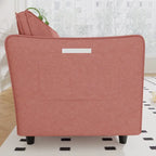 Christopher Knight Home - Canapé spacieux Benjamin 3 places en forme de L avec pouf mobile et poches de rangement