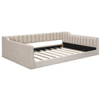 Lit de repos double XL en velours avec rangement