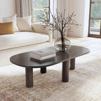 Table basse Kali ovale en manguier de East at Main