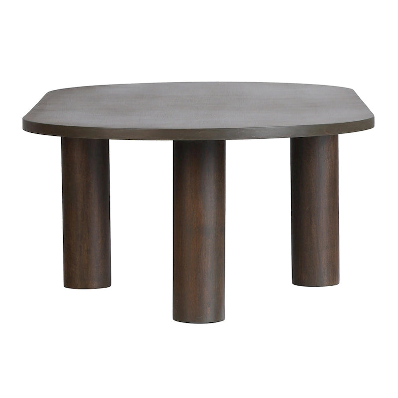 Table basse Kali ovale en manguier de East at Main