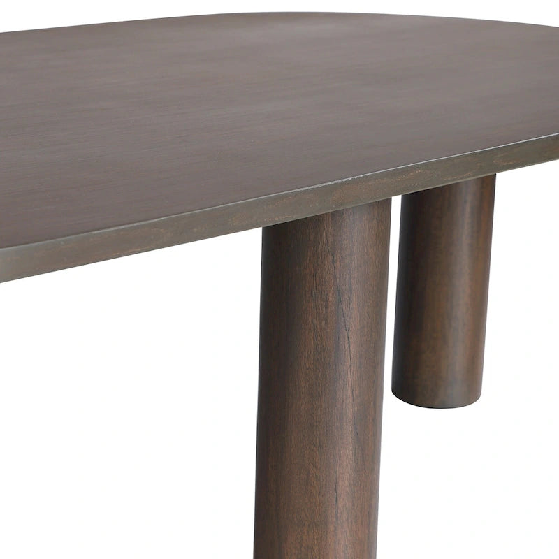 Table basse Kali ovale en manguier de East at Main