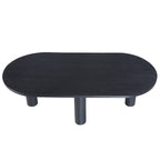 Table basse Kali ovale en manguier de East at Main