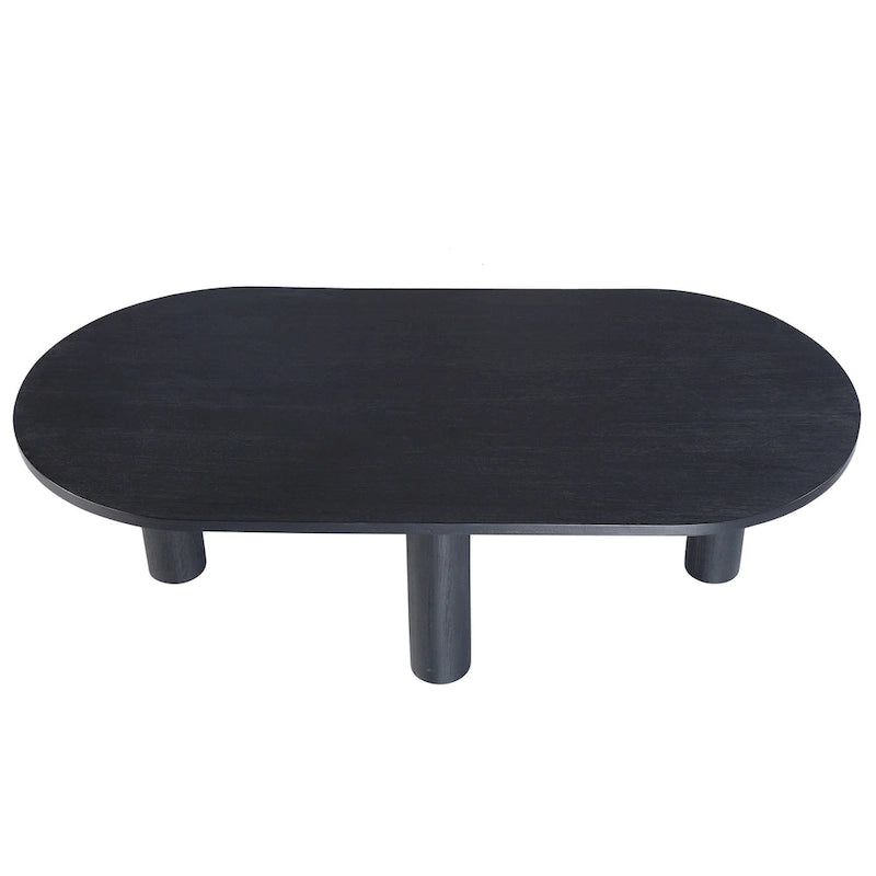 Table basse Kali ovale en manguier de East at Main