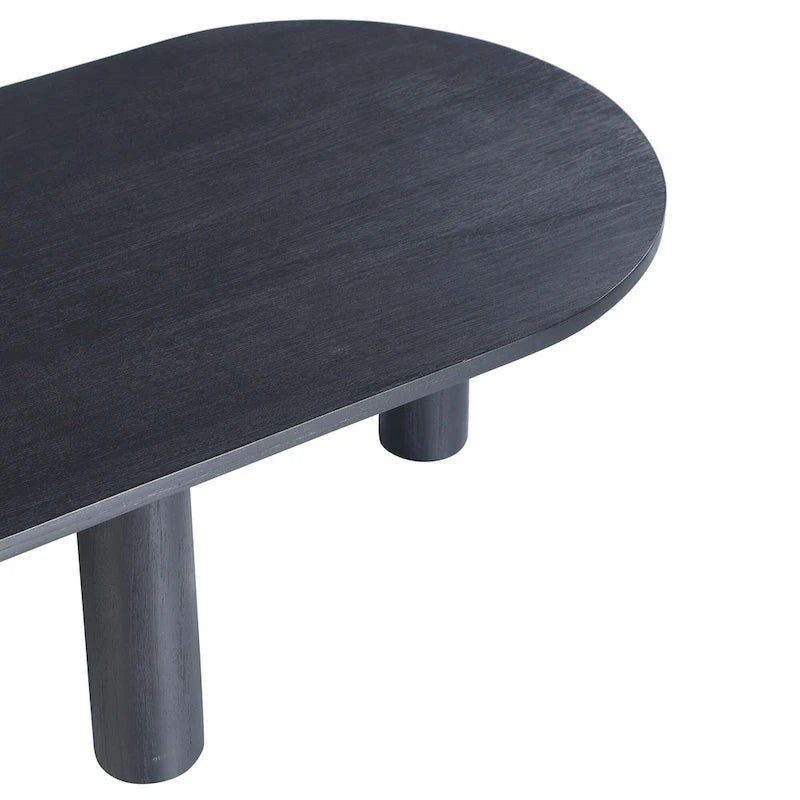 Table basse Kali ovale en manguier de East at Main