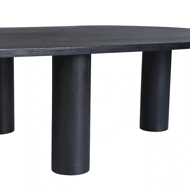 Table basse Kali ovale en manguier de East at Main
