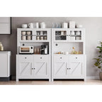 Meuble de rangement de cuisine avec support pour micro-ondes