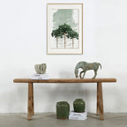 Banc Noodle Vintage Bois Naturel Vieilli (taille et finition variables)