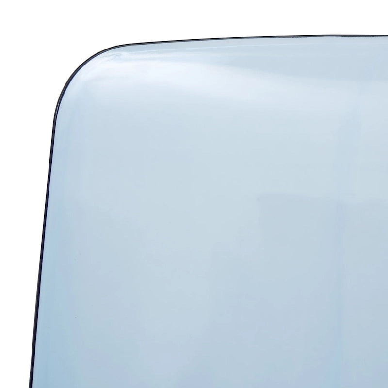Chaise de salle à manger empilable en acrylique, minimaliste, en plastique, moderne, avec dossier intégral, transparente, chaise d'appoint pour salle à manger et cuisine
