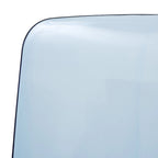 Chaise de salle à manger empilable en acrylique, minimaliste, en plastique, moderne, avec dossier intégral, transparente, chaise d'appoint pour salle à manger et cuisine