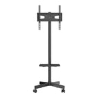 Meuble TV mobile à roulettes avec plateau pour téléviseurs de 23 à 60 pouces - 157 cm