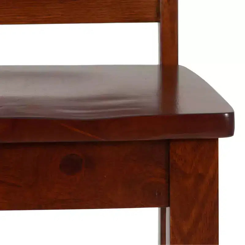Ensemble de salle à manger pliant 3 pièces Alberts en bois massif avec rangement dissimulé, finition riche brun expresso - Linon