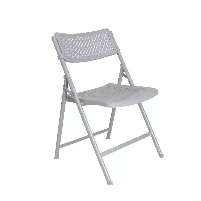 Chaise pliante confort 4 paquets de la collection Ava de Hampden Furnishings, platine