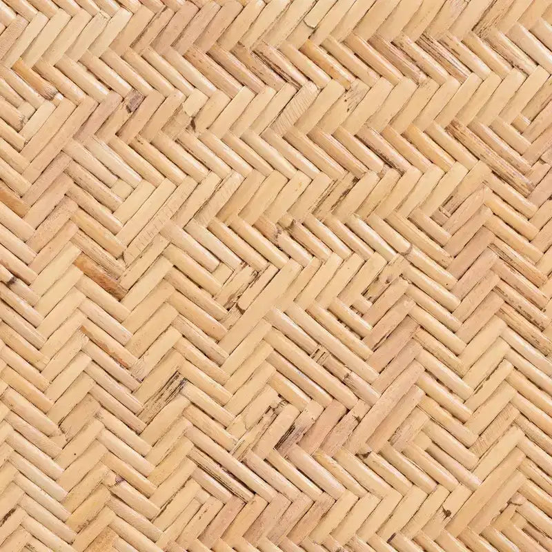 bali & pari Ayu Tabouret de comptoir pivotant en rotin naturel