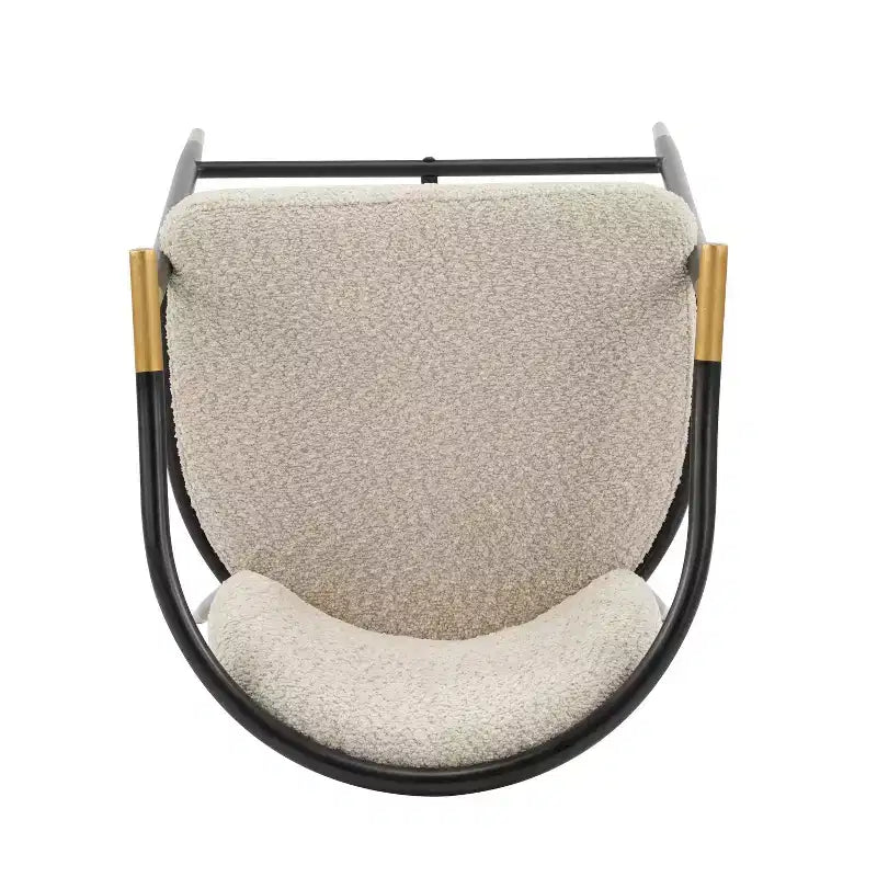 Christopher Knight Home, lot de 2 tabourets de bar contemporains Daniel en fer rembourré de 26 po de hauteur de comptoir, couleur amande
