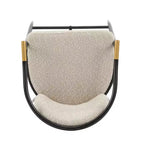 Christopher Knight Home, lot de 2 tabourets de bar contemporains Daniel en fer rembourré de 26 po de hauteur de comptoir, couleur amande