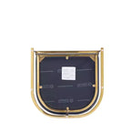 Manhattan Comfort Lot de 3 tabourets de bar hauteur comptoir Louvre Noir/Or Titane