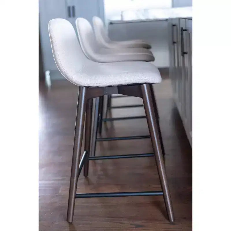 East at Main Keaton Tabouret de bar hauteur comptoir beige