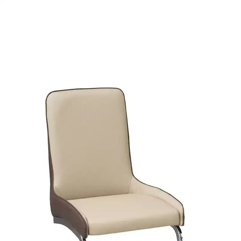 Brassex Lot de 2 chaises de salle à manger Donatello marron