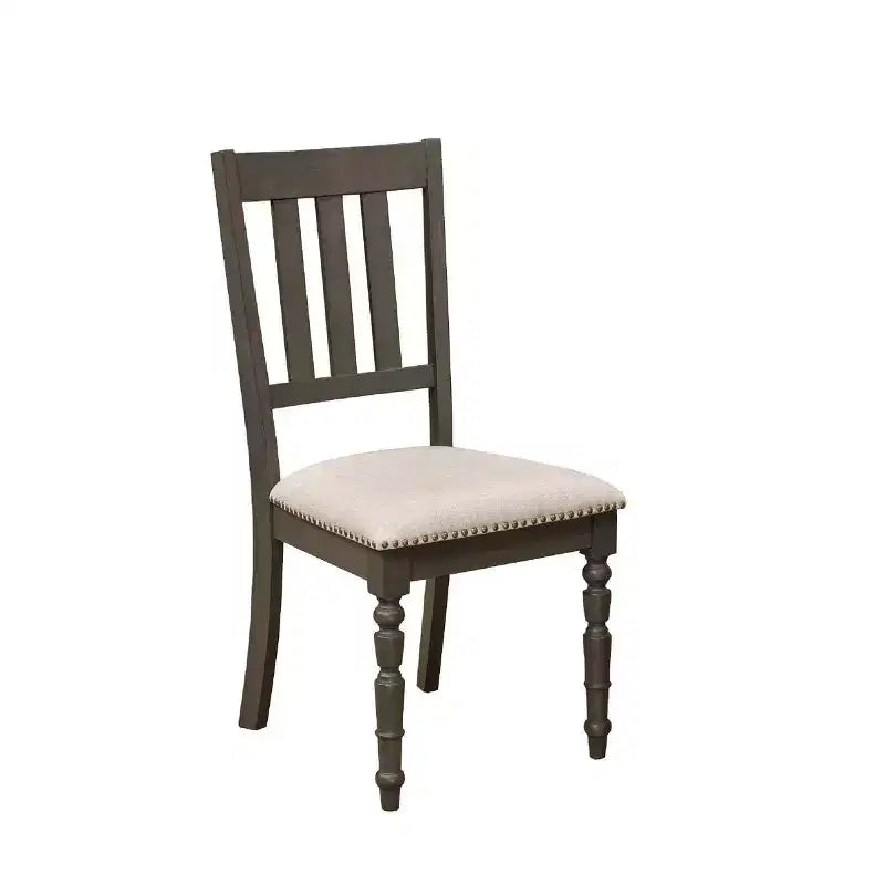 Brassex Lot de 2 chaises de salle à manger Claudia beiges