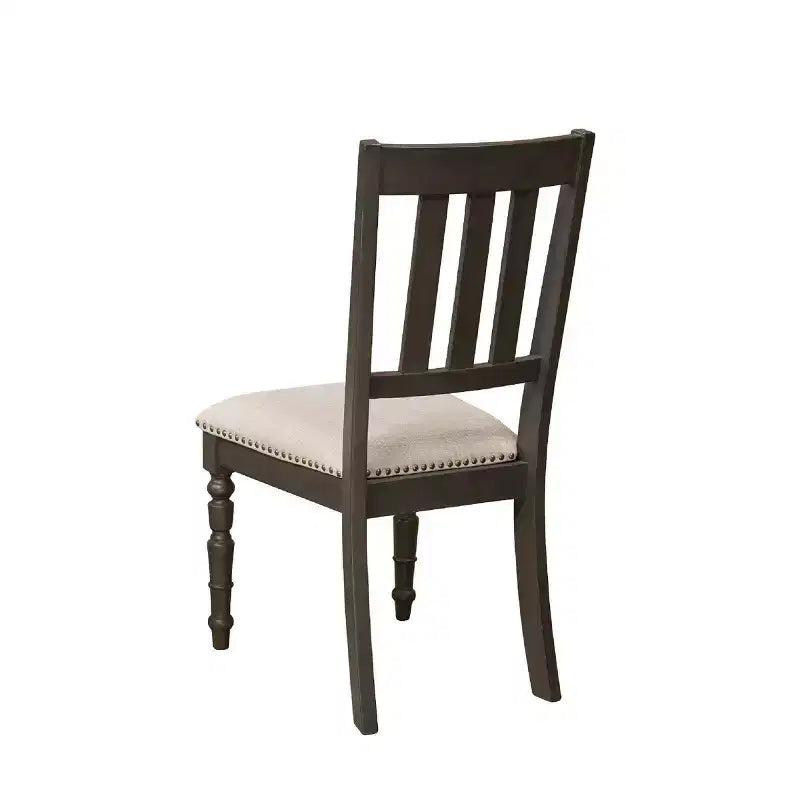 Brassex Lot de 2 chaises de salle à manger Claudia beiges