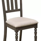 Brassex Lot de 2 chaises de salle à manger Claudia beiges