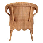 Chaise de salle à manger Tamara Rattan Honey de Bali & Pari