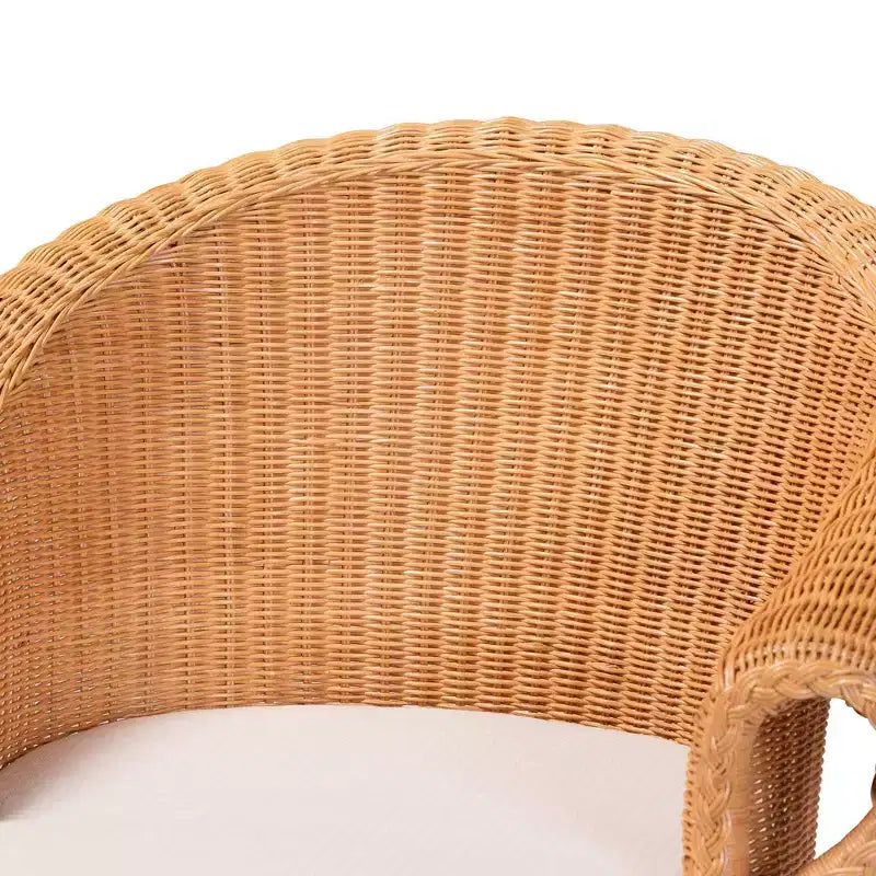 Chaise de salle à manger Tamara Rattan Honey de Bali & Pari