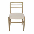 Christopher Knight Home Ensemble de salle à manger extensible 5 pièces Felly rembourré, marron naturel/frêne clair/tweed beige clair
