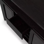 Farzon Transitional 9 Bouteilles Meuble de rangement Buffet Expresso - miBasics