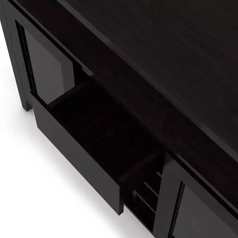 Farzon Transitional 9 Bouteilles Meuble de rangement Buffet Expresso - miBasics