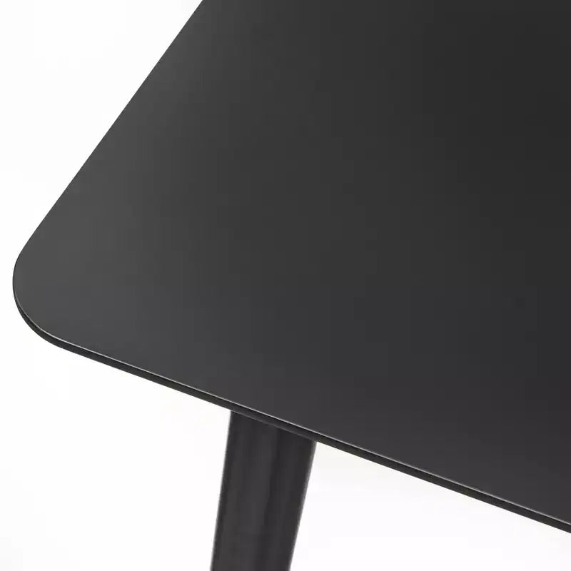 Lifestorey Ensemble repas rectangulaire 6 places Whitney Noir
