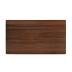 Christopher Knight Home Rowan, table de salle à manger rustique de 160 cm avec double piedestal, noyer