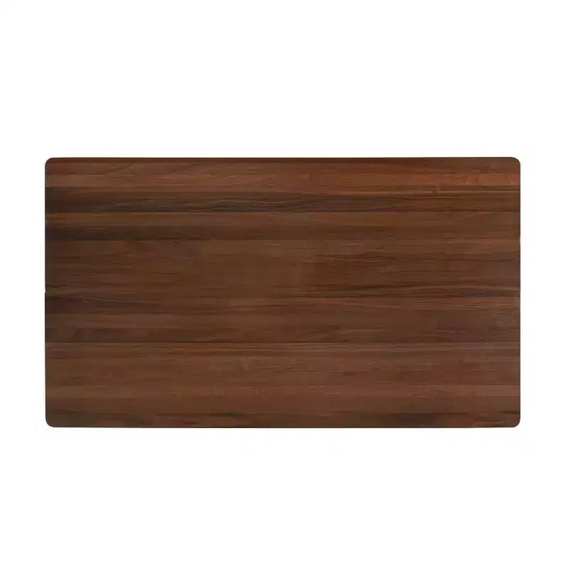 Christopher Knight Home Rowan, table de salle à manger rustique de 160 cm avec double piedestal, noyer