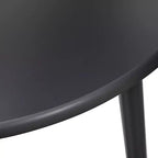Table ronde Florence Farmhouse de 42 po noire