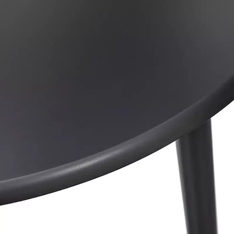 Table ronde Florence Farmhouse de 42 po noire