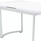Tables de salle à manger Palton 60-72" Blanc Brillant - Acme Furniture : Rectangulaire Extensible Élégante pour 6 personnes