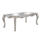 Table de salle à manger Bently 244 cm, finition champagne - Acme Furniture : Rectangle sophistiqué, 8 places