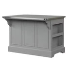 Acme Furniture Urrur, îlot de cuisine, fini gris