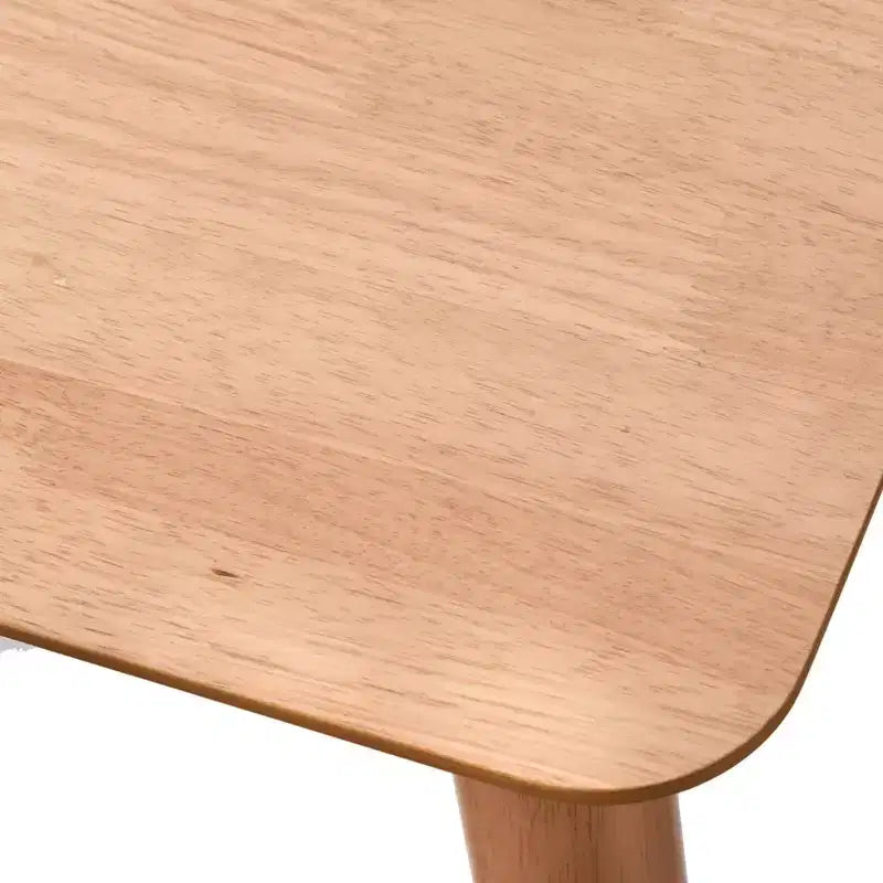 Table carrée hauteur comptoir Buylateral Newington chêne clair