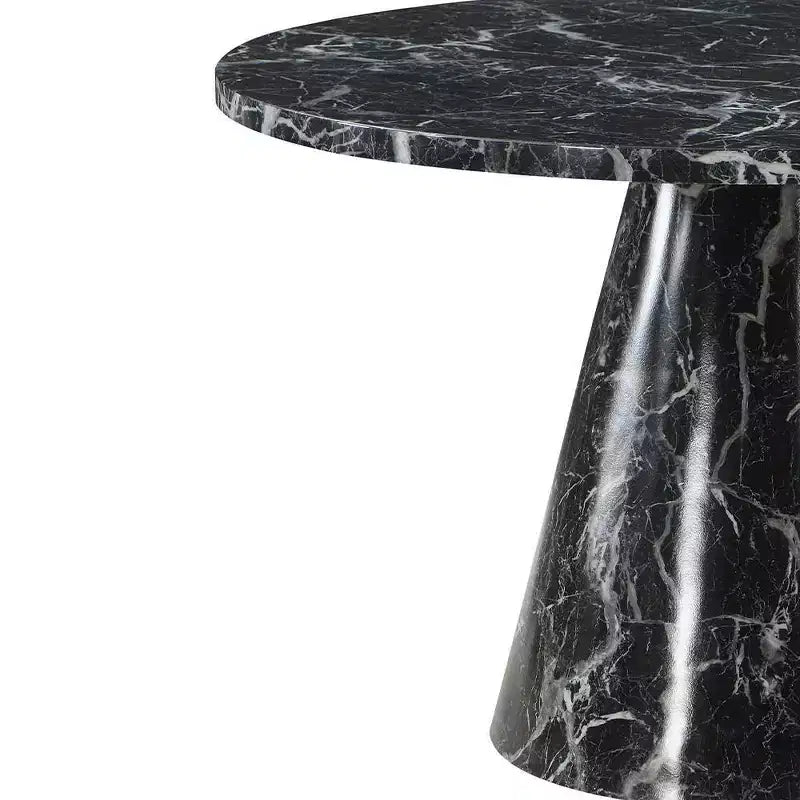 Table à manger Hollis d'Acme Furniture, finition pierre reconstituée