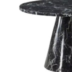 Table à manger Hollis d'Acme Furniture, finition pierre reconstituée