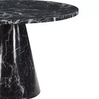 Table à manger Hollis d'Acme Furniture, finition pierre reconstituée