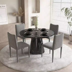 Table à manger Hollis d'Acme Furniture, finition pierre reconstituée