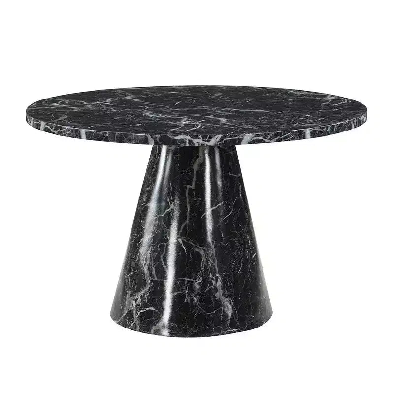 Table à manger Hollis d'Acme Furniture, finition pierre reconstituée